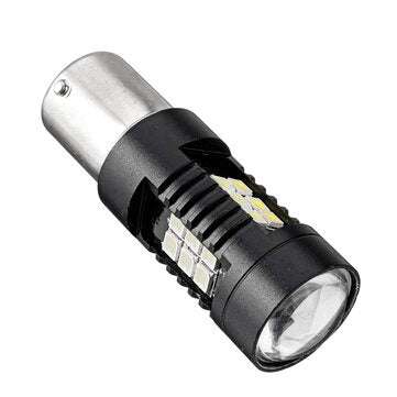 TXVSO8 1156 BA15S P21W 21SMD Car LED Light Bulb 5W Super Bright 6000K White Reverse Turn Signal Lamp