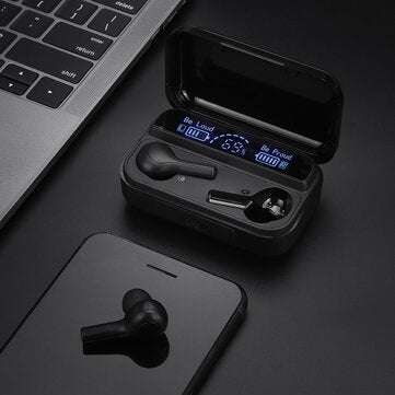TWS Wireless Earbuds bluetooth 5.0 Earphone LED Display Power Bank Stereo Music Mini Earphone Headph