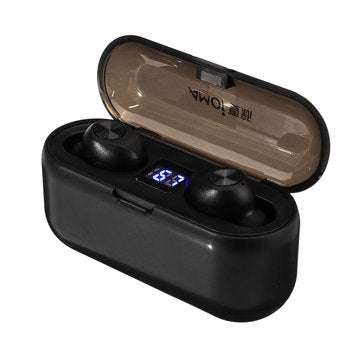 TWS Wireless bluetooth5.0 Earphone 3500mAh Smart Touch Dual LED Display 8D Hifi Sports Headphone Wit