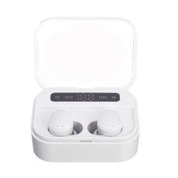 TWS Wireless bluetooth 5.0 Earphone LED Display 2200mAh Power Bank IPX7 Waterproof Bilateral Call He