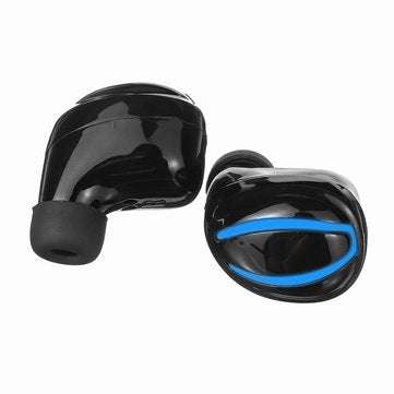 TWS Wireless bluetooth 5.0 Earphone DSP Noise Cancelling Bilateral Call Stereo 2800mAh Power Bank He