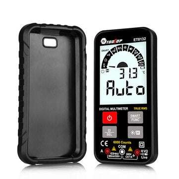 TOOLTOP ET8132 600V Ture RMS Smart Digital Multimeter Automatic Measurement Current Voltage Ohm Capa