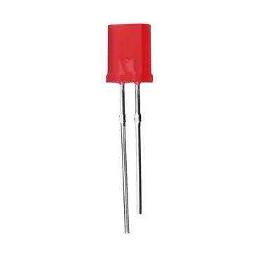 500pcs 2*5*7mm Square LED Red Light-emitting Diode 2X5X7 LED Diode