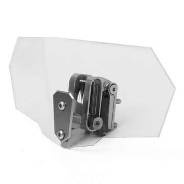 Universal Motorcycle Windscreen Deflector Pit Bike Windshield Transparent
