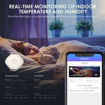 T201 bluetooth Wireless Humidity Smart Sensor Indoor Outdoor Temperature Humidity Sensor For Android