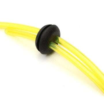 Two Hole Fuel Line Filter Grommet 2 Hose Pipe Gas Tank Breather Strimmer