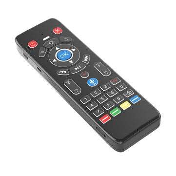 T16+M 2.4G Wireless Backlit Gyroscope Voice Remote Control IR Learning Mini Keyboard Touchpad Air Mo