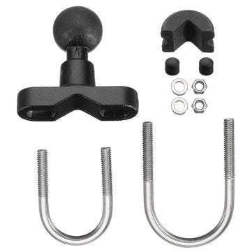 U-Bolt Phone GPS Base 1 inch Ball For 3/4inch-1 1/4inch Motorcycle Bike Handlebar Mount