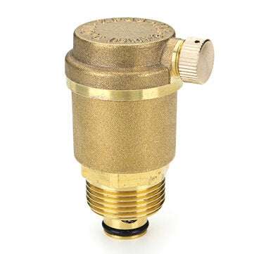 TMOK TK901 Brass Automatic Air Vent Valve Exhaust Safety Pressure Relief Valve fo... (SIZE: 3/4INCH)