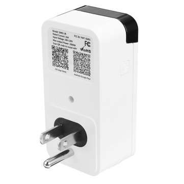 US 110-130V Infrared Smart Socket 16A 2000W WIFI Amazon Alexa Voice APP Control