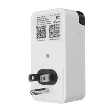 US 110-130V Infrared Smart Socket 16A 2000W WIFI Amazon Alexa Voice APP Control
