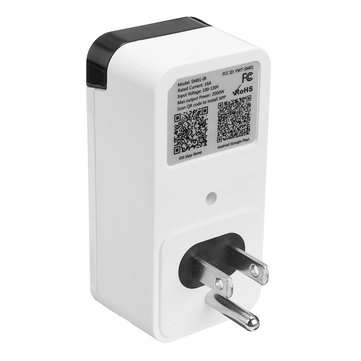 US 110-130V Infrared Smart Socket 16A 2000W WIFI Amazon Alexa Voice APP Control
