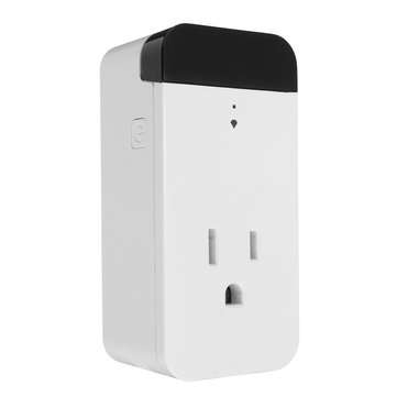 US 110-130V Infrared Smart Socket 16A 2000W WIFI Amazon Alexa Voice APP Control