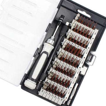 Upgraded Version 6100B Precision Screwdriver Set  56 Mini Multi Bits Cell Phone Professional Electro