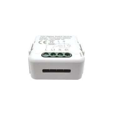 Tuya ZB 1 Way Smart Switch On-off Device APP Mobile Phone Voice Control Modification Module