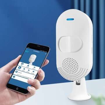 Tuya WiFi PIR Motion Sensor Wireless Infrared Detector APP Security Burglar Human Body Induction Ala