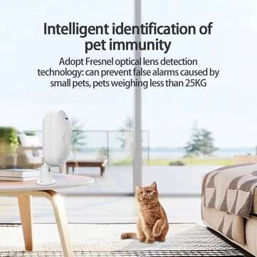 Tuya WiFi PIR Motion Sensor Wireless Infrared Detector APP Security Burglar Human Body Induction Ala