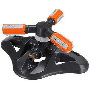 Three-prong Rotating Multifunctional Omni-directional Convenient Automatic Irrigation Sprinkler with
