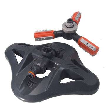 Three-prong Rotating Multifunctional Omni-directional Convenient Automatic Irrigation Sprinkler with