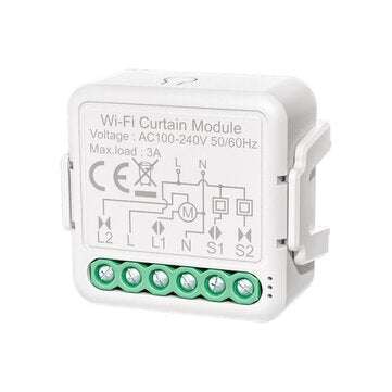 Tuya WiFi Intelligent Curtain Switch Module Intelligent Modification Module Mobilephone APP Remotes