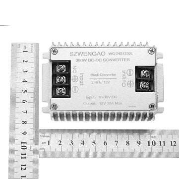 SZWENGAO WG-24S1230L 24V to 12V 30A DC-DC High-performance Automotive Power Supply Step Down DC Conv