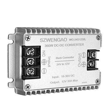 SZWENGAO WG-24S1230L 24V to 12V 30A DC-DC High-performance Automotive Power Supply Step Down DC Conv