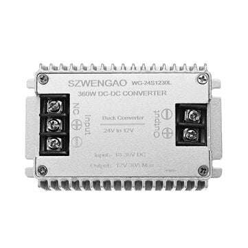 SZWENGAO WG-24S1230L 24V to 12V 30A DC-DC High-performance Automotive Power Supply Step Down DC Conv