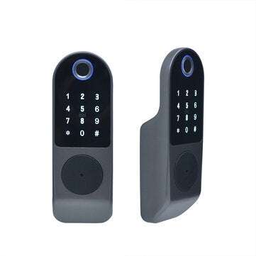 Tuya APP Fingerprint Door Lock Waterproof Outdoor Gate Bluetooth Lock TT Lock App Passcode Rfid Card