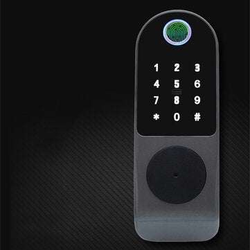 Tuya APP Fingerprint Door Lock Waterproof Outdoor Gate Bluetooth Lock TT Lock App Passcode Rfid Card