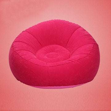 Thicken Air Portable Creative Fast Inflatable Sofa Cushion Lazy Chair Sleep Bed Garden Balcony Stool