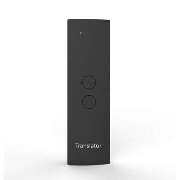 T6 Portable Mini Wireless Smart Rechargeable Translator Real Time Instant Voice T... (COLOR.: BLACK)
