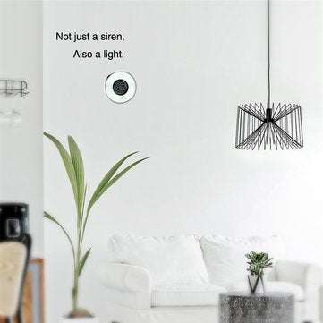 Tuya 2.4G WiFi 433Mhz Wireless Alarm Siren Gateway Hub Night Light Home Security Alarm Work With Ale