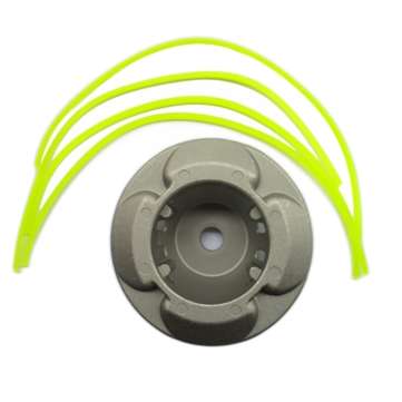Universal Grass Trimmer Head Garden Lawn Mower Accessories Aluminum Disc Trimmer Head Cutting Machin