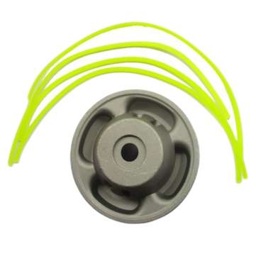 Universal Grass Trimmer Head Garden Lawn Mower Accessories Aluminum Disc Trimmer Head Cutting Machin