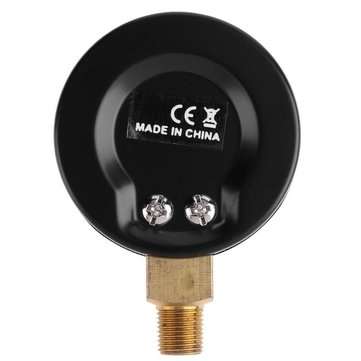 TS-Z52 Pressure Gauge 1/8inch NPT Side Mount 0-200psi 0-14bar Pressure Gauge Dial Air Compressor Met