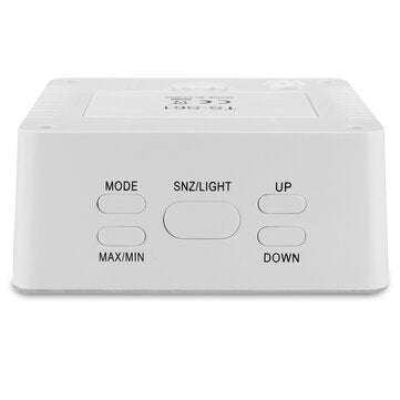 TS-S61 Digital Temperature Humidity Clock Indoor Wireless LED Calendar Alarm Clock