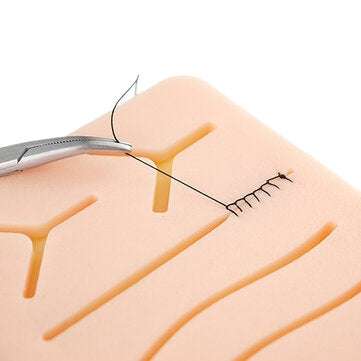 Surgical Simulated Skin Muscle Suture Practice Student Silicone Pad Training