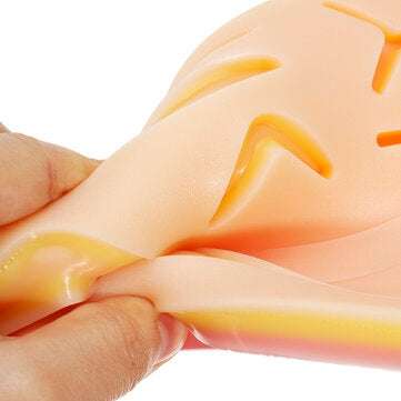 Surgical Simulated Skin Muscle Suture Practice Student Silicone Pad Training