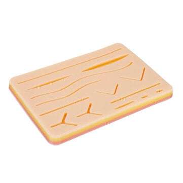 Surgical Simulated Skin Muscle Suture Practice Student Silicone Pad Training