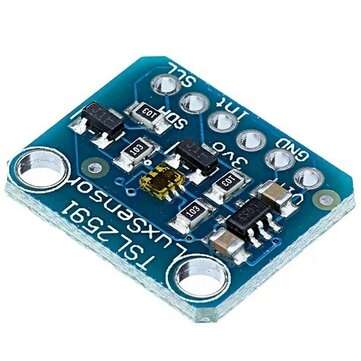 TSL2591 5V Digital Light Sensor Module High Dynamic Range Lux IR Infrared Full Spectrum Diodes Detec
