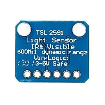 TSL2591 5V Digital Light Sensor Module High Dynamic Range Lux IR Infrared Full Spectrum Diodes Detec