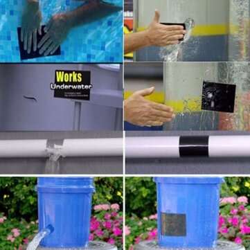 Super Strong Fiber Waterproof Stop Leaks Seal Repair Tape Performance Self Fix Waterproof Tape