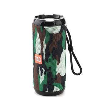 TG TG621 bluetooth 5.0 Speaker Portable Wireless Speakers Outdoor Waterproof S... (COLOR: ARMYGREEN)