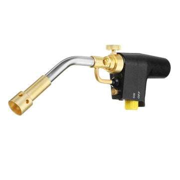 TS8000 Type High Temperature Brass Mapp Gas Torch Propane Welding Pipe With a Replaceable Brass Weld