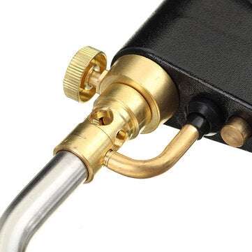 TS8000 Type High Temperature Brass Mapp Gas Torch Propane Welding Pipe With a Replaceable Brass Weld