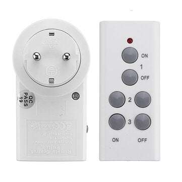 Universal EU Socket Power Outlet RF 433mhz Wireless Remote Control Smart Socket Plug Co... (TYPE: 1)