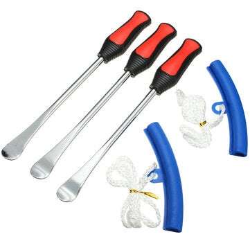 Tire Changing Lever Tool Spoon Wheel Rim Protectors Motorcycle Universal (COLOR.: BLUE)