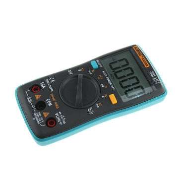 Temperature Tester Digital Multimeter Amperometer Universal Meter 6000 Counts Backlight AC DC Curren