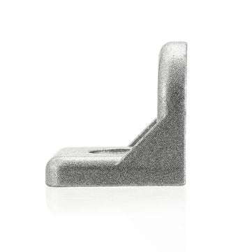 Suleve ZAS20 4Pcs Steel Ring Angle Bracket Corner Brackets Zinc alloy 20x20mm
