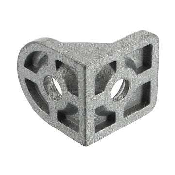 Suleve ZAS20 4Pcs Steel Ring Angle Bracket Corner Brackets Zinc alloy 20x20mm